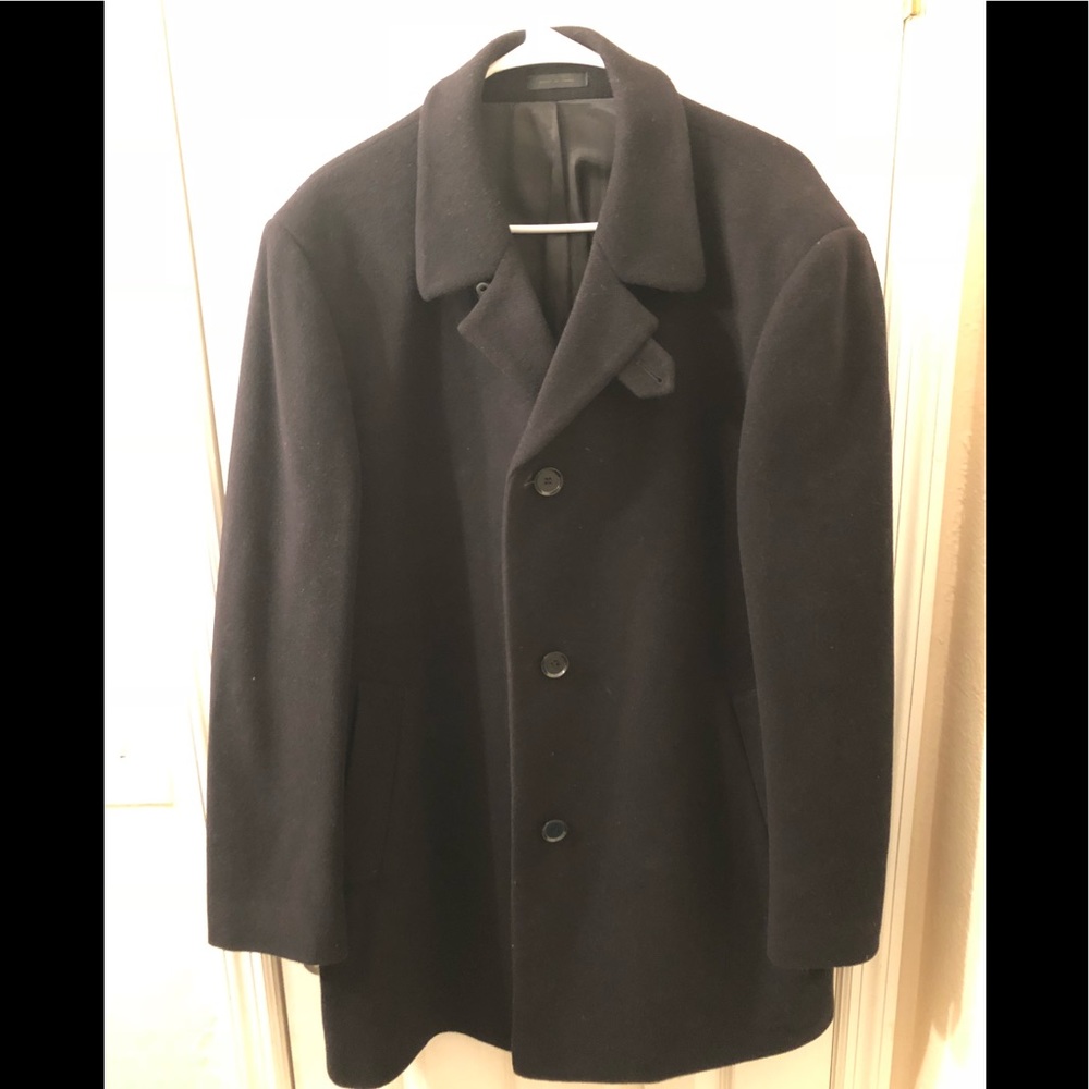Calvin Klein Top Coat. Black. Size 42R